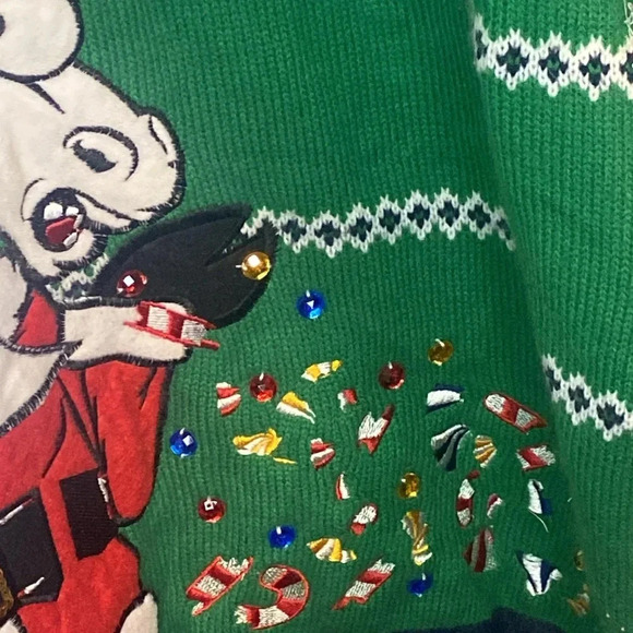 Jolly sweaters, Christmas festive unicorn Christmas sweater size XXL - Picture 5 of 6